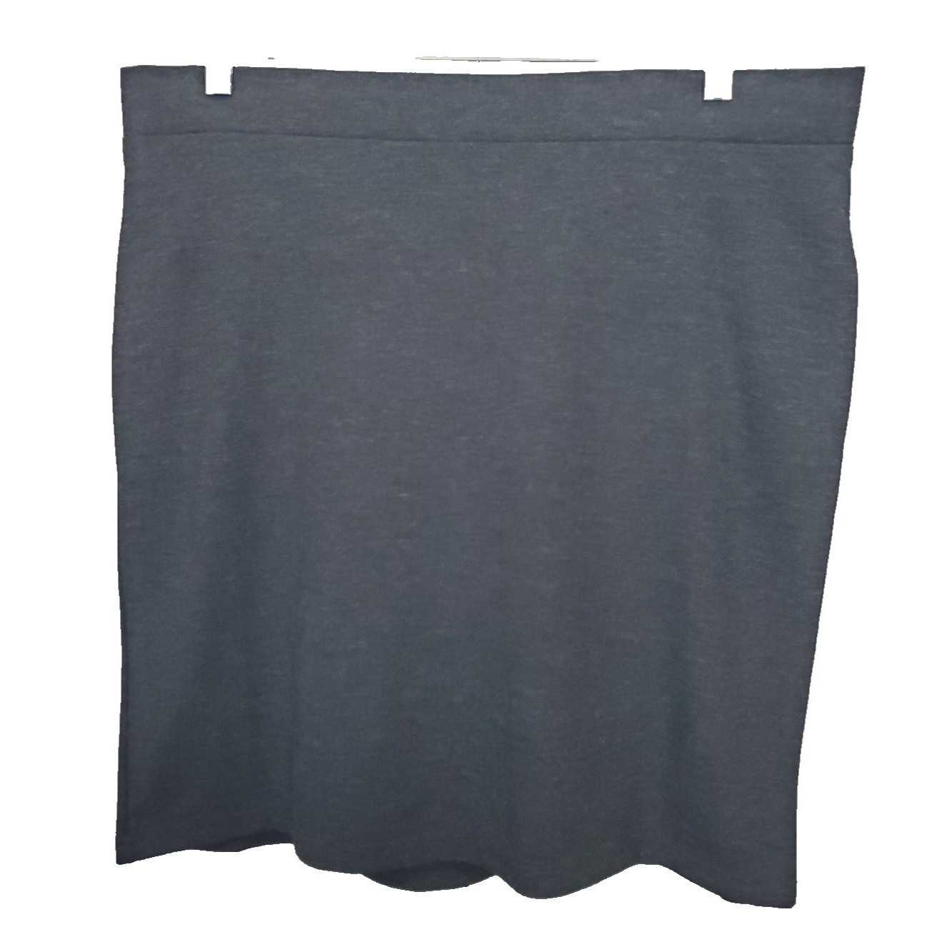 J Jill Stretch Charcoal Gray Pull-On Knit Skirt Size Large Nwt